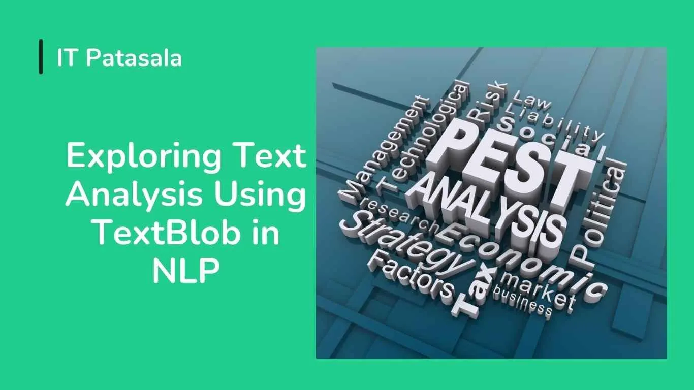 Exploring Text Analysis Using TextBlob in NLP