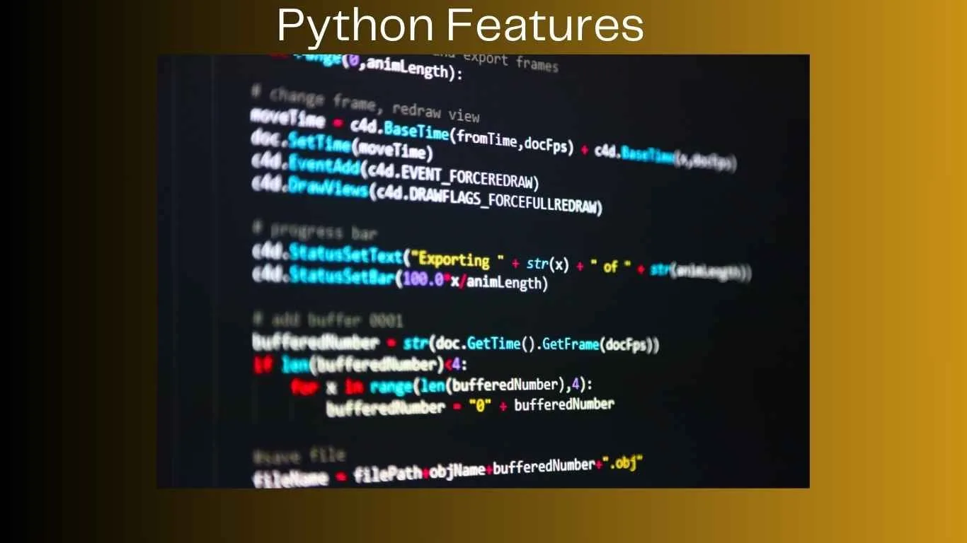 Python Features