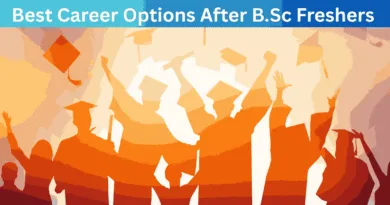 Best Career Options After B.Sc Freshers 2025
