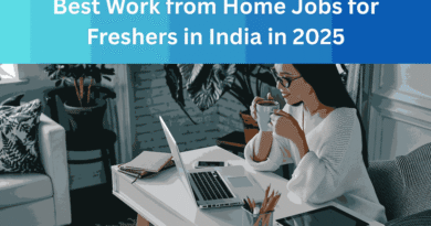 Best Work from Home Jobs for Freshers in India in 2025