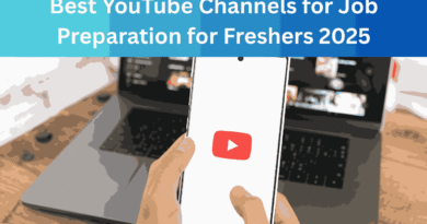 Best YouTube Channels for Job Preparation for Freshers 2025