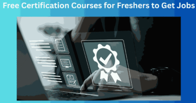 Free Certification Courses for Freshers to Get Jobs